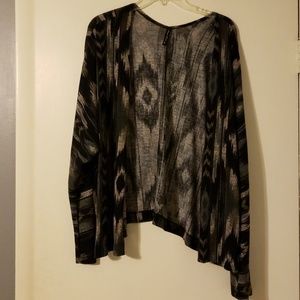 Open cardigan